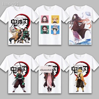 ❤️สินค้าพร้อมส่ง❤️ชุดคอสเพลย์ Anime เสื้อดาบพิฆาตอสูร ชุดชิโนบุเสื้อยืดแขนสั้น Demon Slayerประตูห้องครัวใบมีดเพชฌฆาตปีศ