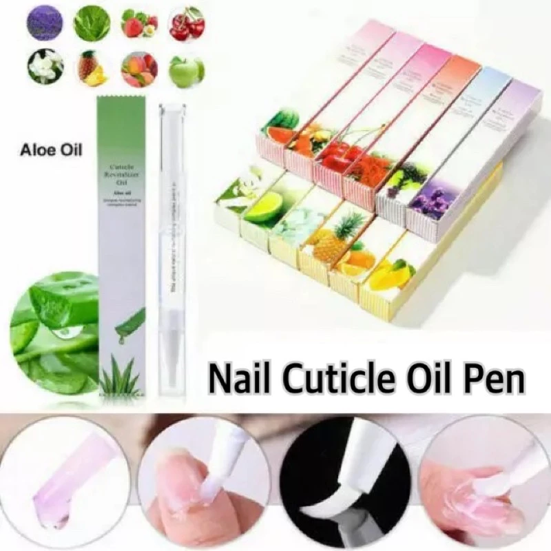 🔥 2 ml ออยแท่งบำรุงเล็บ แบบปากกา เพิ่มความชุ่มชื่น Nail Cuticle Oil Pen