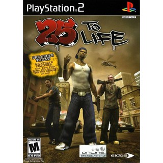 25 to Life ps2 แผ่นเกมส์ps2 เกมเพล2