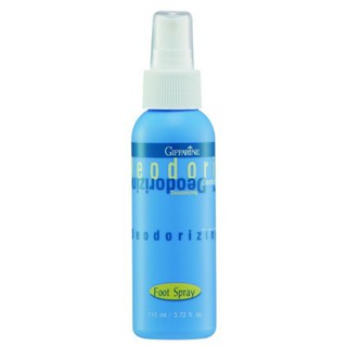 Deorizing Foot Spray สเปรย์ระงับกลิ่นเท้า สกัดจากพืชธรรมชาติ หอมสดชื่น ระงับเหงื่อ ป้องกันกลิ่นไม่พึงประสงค์ กิฟฟารีน