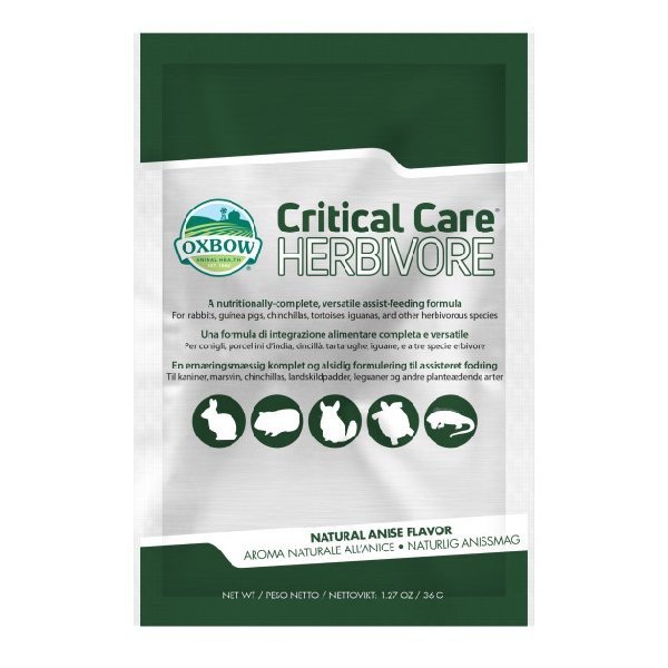 OXBOW Critical Care Anise Flavor 36 G. คริติคอล แคร์ 36 ก.