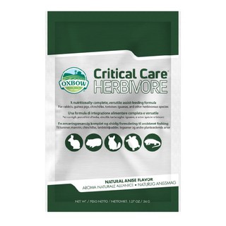 OXBOW Critical Care Anise Flavor 36 G. คริติคอล แคร์ 36 ก. โปรนี้จึงกว่าสินค้าจะหมด