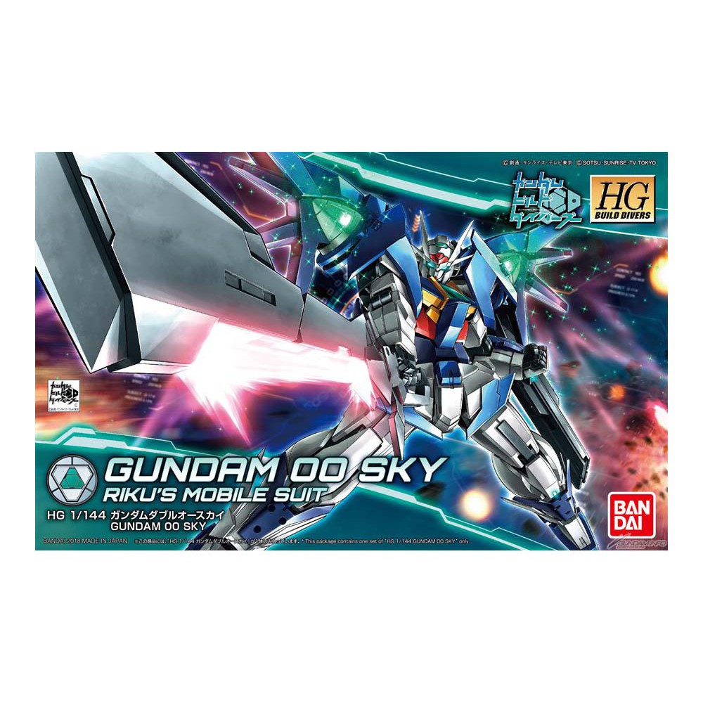 HG 1/144 gundam oo sky