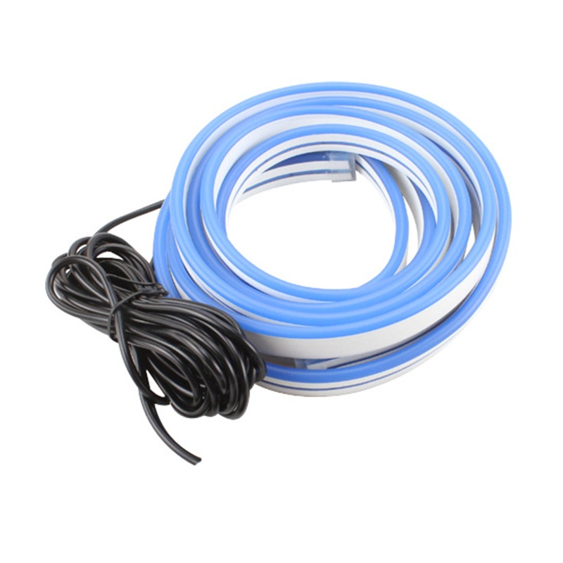 QJ 180 ซม.Lenght ฝากระโปรงรถยนต์ LED Light Strip Auto Daytime Running Light ไฟหน้า