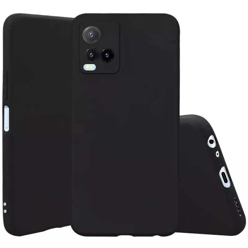 TPU CASE Vivo Y21 Y02S Y39 Y04 Y29S Y200 เคสซิลิโคนนิ่ม สวยและบางมากสีดํา [ ส่งจากไทย ]