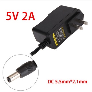 อะแดปเตอร์ หัว DC 5.5  x 2.1 มิลลิเมตร 5V 2A (จัดส่งทันที)