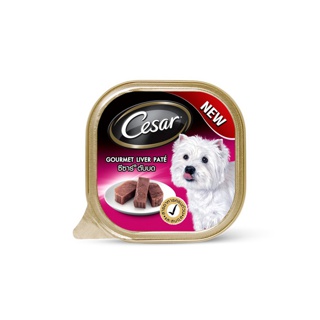 CESAR ซีซาร์ อาหารสุนัขแบบเปียก 100 กรัม (เลือกรสได้)