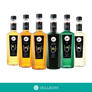 Hillkoff : น้ำเชื่อมแต่งกลิ่น Lin Syrup ลิน ไซรัป ขนาด 750 ml