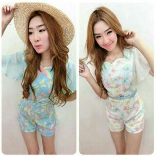 จั๊มสูทขาสั้น Freesize (ใหม่)