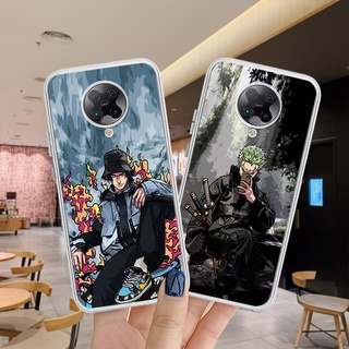 One Piece เคส XIAOMI POCO F3 X3 NFC F2 M3 M2 X2 GT Redmi 9 K30 K30i K40 Gaming Pro 4G 5G 2021 เคสโทรศัพท์ เคสซิลิโคน กันกระแทก ฝาปิด นิ่ม Clear TPU Camera Protection การ์ตูน 80-1