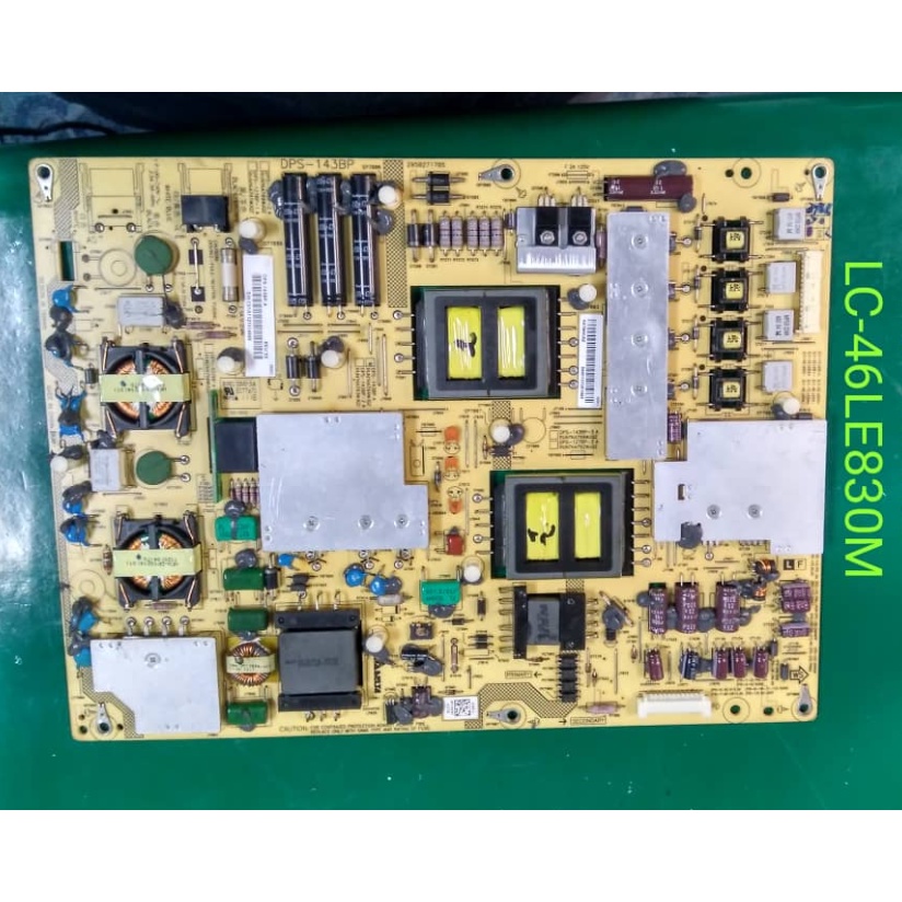 Sharp DPS-127BP LC-46LE830 LC-46LE832 LC-46LE835 Power Board RUNTKA790WJQZ DPS-143BPA/ DPS 127BP Mlb4 -143BPA/