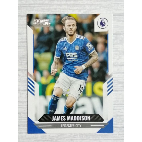 การ์ดบอล 2021-22 PANINI SCORE SOCCER CARDS ทีมเลสเตอร์ ซิตี้ ( LEICESTER CITY )