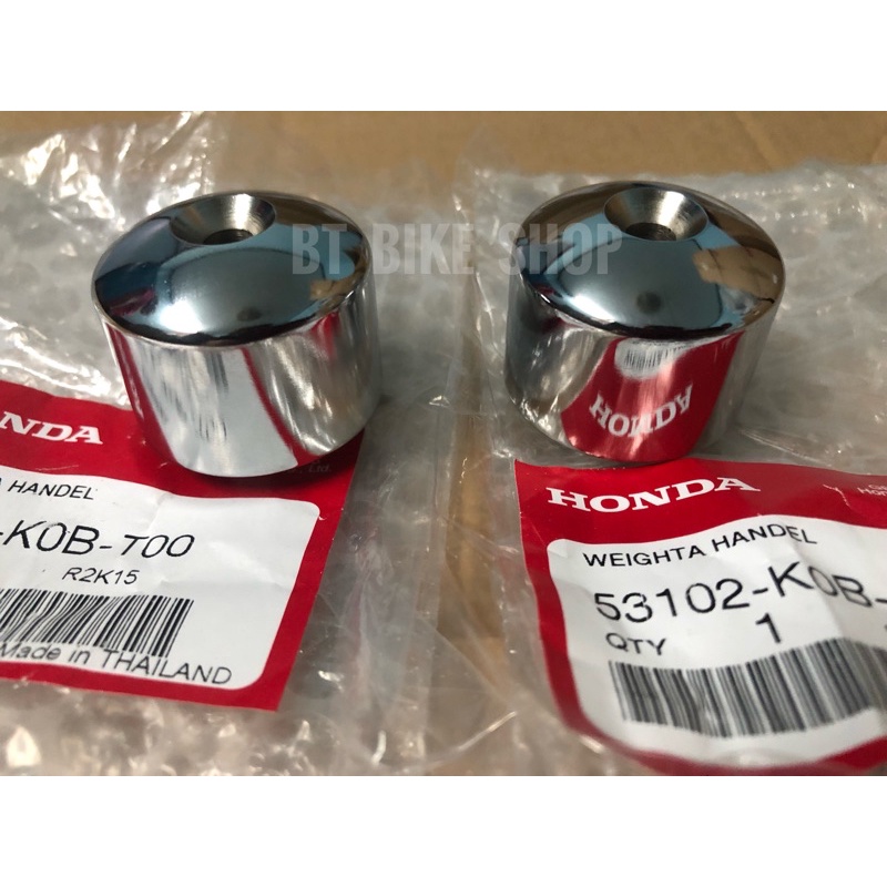 ตุ้มปลายแฮนด์ Forza300 ทุกรุ่น และ Forza350 แท้ศูนย์ (ราคาต่อ 1 คู่ ) (สามารถกดเลือกปีรถที่ต้องการเวลาสั่งซื้อได้ค่ะ)