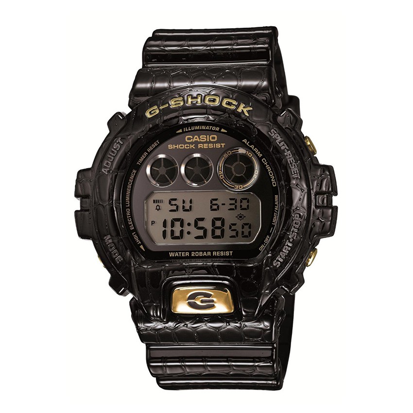 Casio G-shock นาฬิกาข้อมือผู้ชาย สายเรซิ่น รุ่น DW6900CR1DR - Black