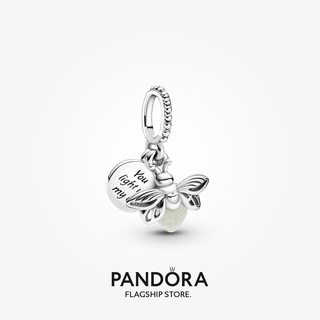 Pandora จี้รูปหิ่งห้อย เรืองแสงในที่มืด diy p526