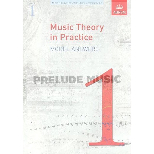 Music Theory In Practice Model Answers, Grade 1 (9781848491144 ...