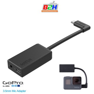 อะเดปเตอร์แปลงสัญญาณเพื่อเชื่อมต่อไมค์แยกGoPro Pro 3.5mm Mic Adapter for HERO 10 / 9 /8 / 7  / 6  / 5