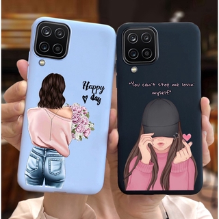 เคสโทรศัพท์ซิลิโคนนุ่มป้องกันรอยสําหรับ Samsung Galaxy A02S A12 A32 A42 A52 5 G Samsung A32 4 G