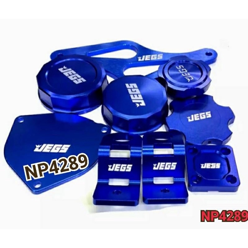 💫ชุดแต่งห้องเครื่อง ดีแม็กออนิว 1.9 สีน้ำเงิน ชุด 9 ชิ้น💘