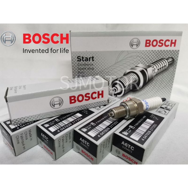 BOSCH SPARK PLUG C6HSA/A6TC EX5 C70 GBO KRISS SRL110 SRL 115 EGO W100