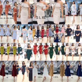 UPDATE SALE ลดราคา  DRESS S M L XL 2XL 3XL XXXL XXL 20.07.2020.1 เดรสไปงาน เดรสราตรี เดรสออกงาน  เดรสยาว เดรสราตรียาว