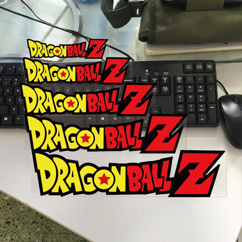 สติกเกอร์สะท้อนแสงรถยนต์ Dragon Ball Body สติกเกอร์รถสติกเกอร์รูปลอกไฟฟ้าสติกเกอร์รอยขีดข่วน