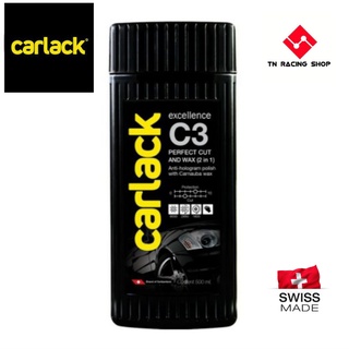 น้ำยาขจัดคราบและริ้วรอย Carlack C3 PERFECT CUT AND WAX (2 IN 1)