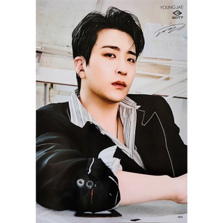 โปสเตอร์ อาบมัน รูปถ่าย บอยแบนด์ เกาหลี GOT7 갓세븐 Youngjae 영재 POSTER 14.4"x21" Inch Korea Boy Band K-pop Hip Hop R&amp;B V2