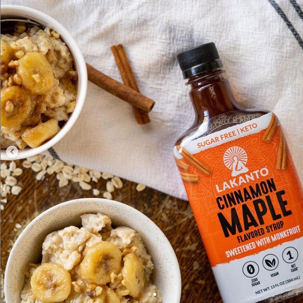 พร้อมส่ง] เมเปิ้ล ไซรัป Lakanto Maple Flavored SugarFree Syrup, Maple