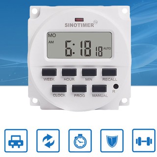 TM618H-2 Timer switch 220V ตั้งเวลา Sino Timer