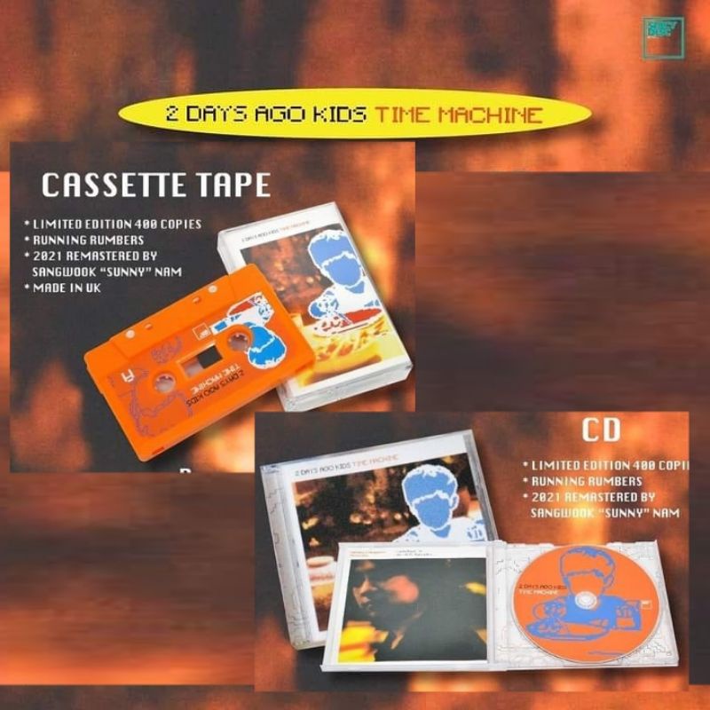 ■มือ1 2 Days Ago Kids อัลบั้ม Time Machine (2021)  cd cassette v