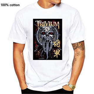 ใหม่ เสื้อยืดลําลอง แขนสั้น พิมพ์ลาย Trivium Silence In The Snow Tee To 3 แฟชั่นฤดูร้อน สําหรับผู้ชาย Lncjbp47Hiboic09