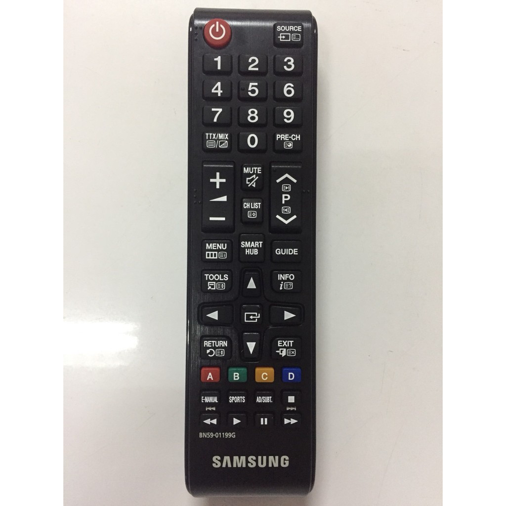 รีโมทสมาร์ททีวี Samsung BN59-01199G(REMOCON-TV)(อะไหล่แท้จากโรงงาน)