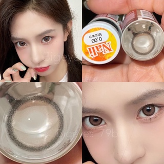 ✨Brown ขนาดตาโต Bigeyes ☀️กรองแสง uv ✔️จดทะเบียนถูกต้อง 🇰🇷เลนส์สัญชาติเกาหลี🇰🇷