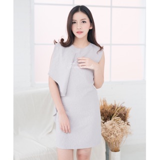 🌷|TM032 Rosy Dress (Grey)|🌷