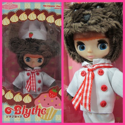 RARE 4" inches TAKARA Petite Blythe Doll Toy JAPAN ตุ๊กตาบลายธ์ Merinque Coro Girl Japan Figure Collection Limited RARE