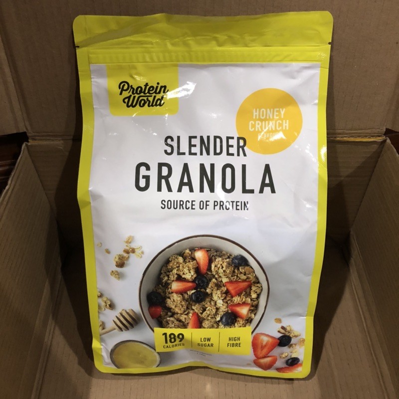 Protein World Slender Granola Honey Crunch Flavour dollydolltoys ThaiPick