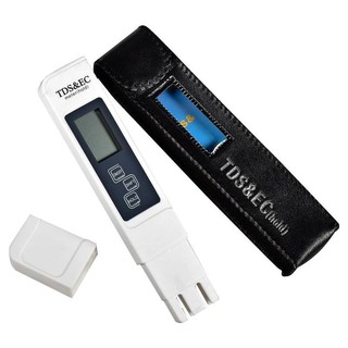 //พร้อมส่ง// เครื่องวัดค่า EC / TDS แลอุณหภูมิในน้ำ สีขาว 3 in 1 - Digital EC/TDS and Temperature Meter