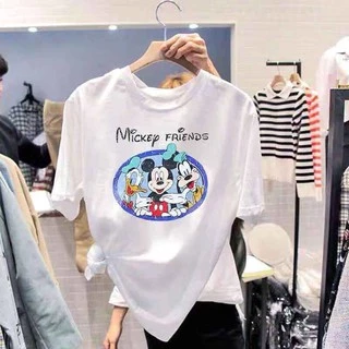 เสื้อยืดนายมิกกี้ เสื้อยืด รุ่นใหม่ ใส่สบาย ลายสวย MIQI-SHORT