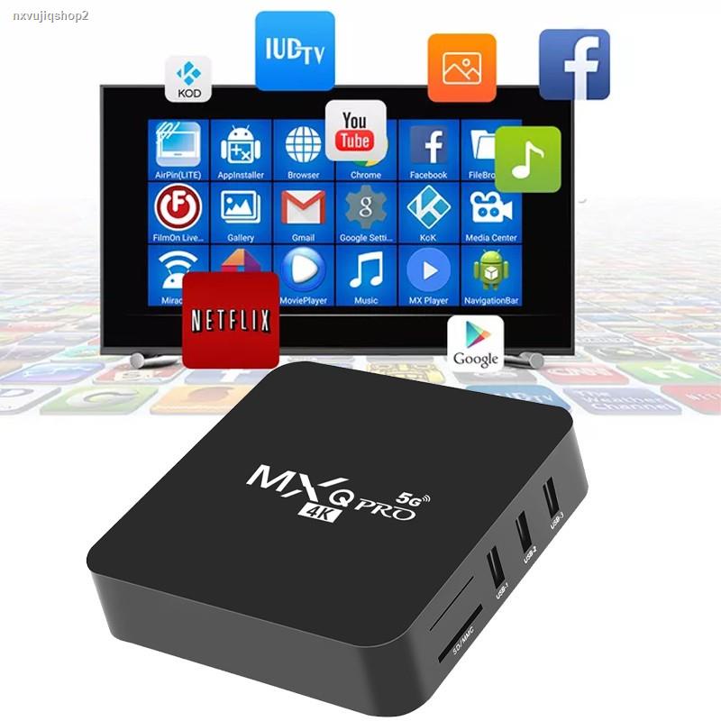 จัดส่งเฉพาะจุด จัดส่งในกรุงเทพฯSmart TV BOX กล่องอัจฉริยะ, Android 10.0, กล่องรับสัญญาณเครือข่าย, กล่อง