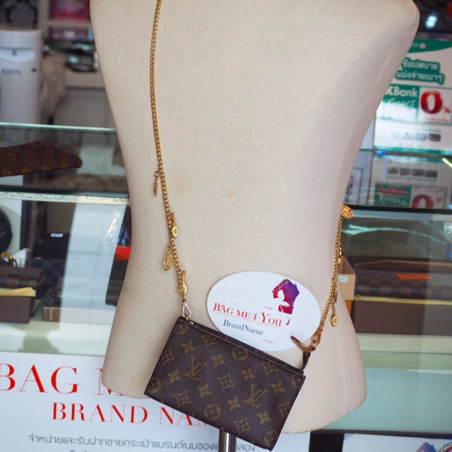 Lv Crossbody PM mono หลุยส์สะพาย ใส่iphone plusได้