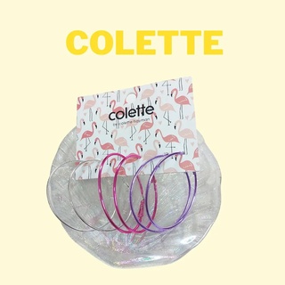 เซทต่างหูห่วง (เซท 3 คู่) แบรนด์: Colette