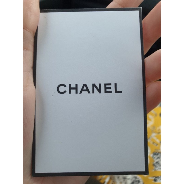 บัตรแต่งหน้า  chanel