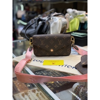 กระเป๋าสะพายหนัง หลุย cross body Hiend1:1 Size 20cm