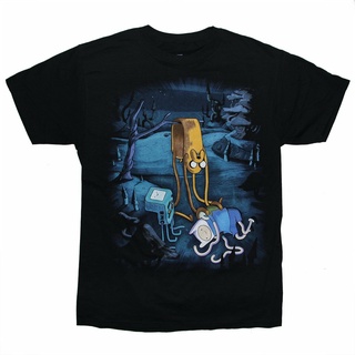 เสื้อยืดแขนสั้น คอกลม ผ้าฝ้ายแท้ พิมพ์ลายการ์ตูน Adventure Time Adventure Time Adventure Time Adventure Time Adventuren