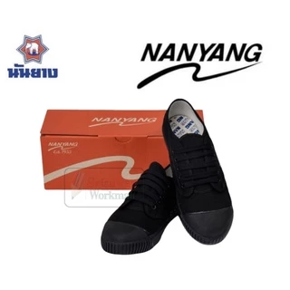 *ออกบิลเบิกโรงเรียนได้* รองเท้านักเรียน นันยาง ดำ / ขาว / น้ำตาล size 28-49 รองเท้าผ้าใบนักเรียน รองเท้านันยาง
