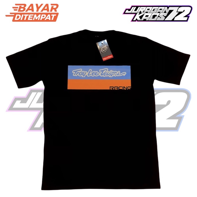 TROY LEE DESIGN RACING ORANGE PREMIUM T-SHIRT (MX T-SHIRT/ENDURO/MXGP/SUPERMOTO)