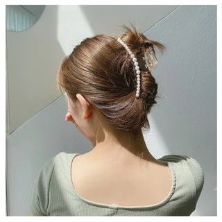 พร้อมส่ง ไม่ต้องรอพรี กิ๊บติดผมมุกสไตล์เกาหลี