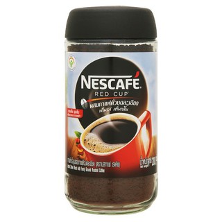 🔥HOT🔥 เนสกาแฟ เรดคัพ กาแฟสำเร็จรูปผสมกาแฟคั่วบดละเอียด 200กรัม Nescafe Red Cup Instant Coffee Mixed with Ground Roasted