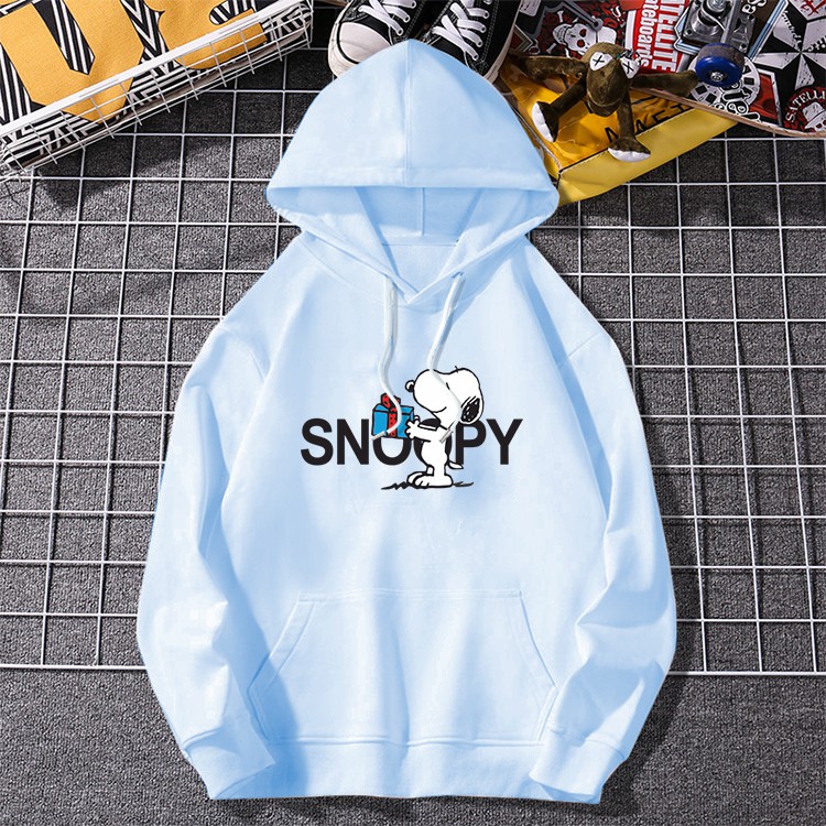 L57 เสื่อแขนยาวมีฮูต พิมพ์ลายการ์ตูนน่ารัก มีไซส์ครบ สีให้เลือก เสื้อกันหนาวแฟชั่นเกาหลี(ใส่ได้ทั้งชายและหญิง)